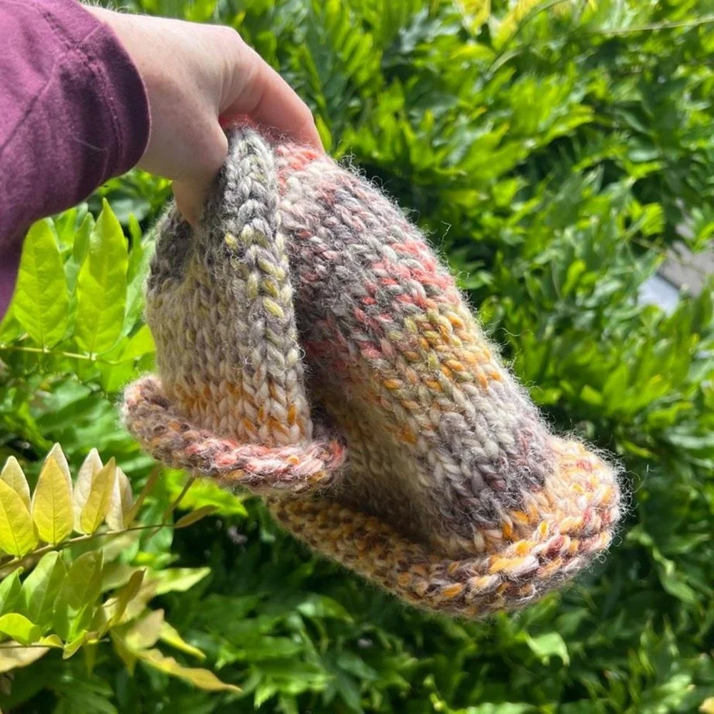 Hand Knit Baby Beanie